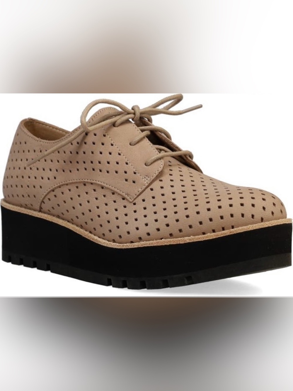 New Eileen Fisher  Ergo wedge Derby size 7